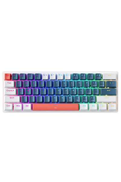 Machenike K500-B61 60% Mechanical Gaming Keyboard, Wired RGB, Blue Switches, ...