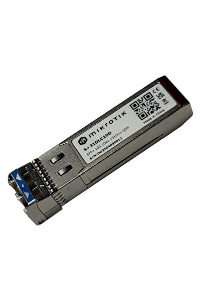 MIKROTIK Μονάδα SFP+ 1G/10G Μονοτροπική, 10 χλμ., 1310nm - S+31DLC10D