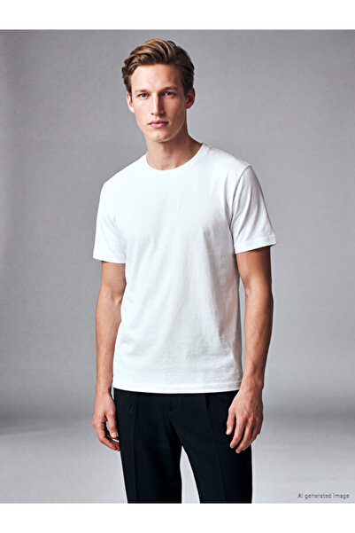 LC Waikiki Esvab • Modern & Distinctive Zero Roba Collar Men's T-Shirt