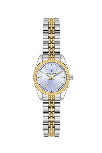 Daniel Klein Kadranı Mavi Kordonu Gold Gümüş Renk 22,5 Mm Hediye Paketli Kadı...