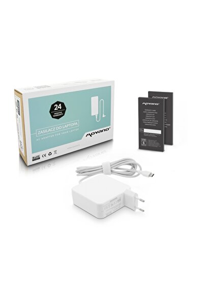 NO BRAND Adaptor de alimentare Movano 65 W USB tip C (alb)