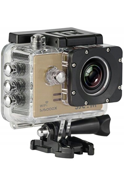 NO BRAND SJCAM SJ5000X GOLD WIFI 4K UHD cameră sport (carmode) + accesorii