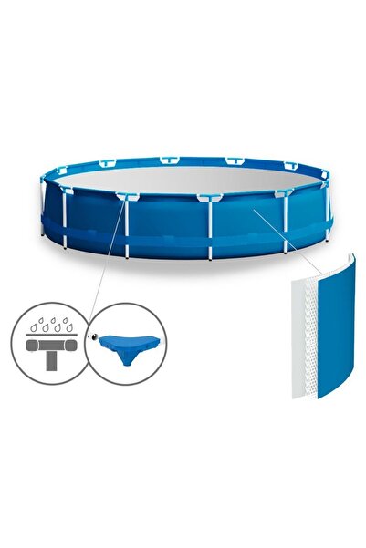 BESTWAY 305 x 76 cm piscină cu cadru de grădină 8-în-1 56679