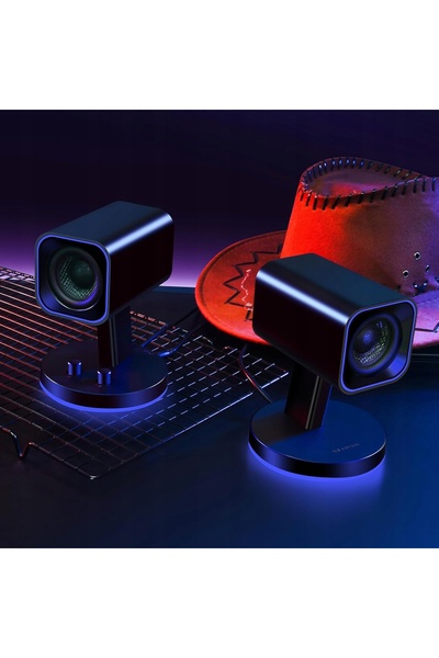 NO BRAND DIFUZOARE DE COMPUTER PENTRU JOCURI SANYUN SW-202 CU ILUMINARE INTER...