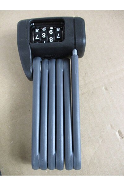 Abus Bordo Lite Mini 6055C Clemă Pliabilă Neagră 60cm Oțel