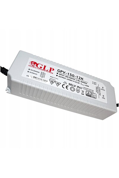 NO BRAND Sursă de alimentare impermeabilă 12V 150W 12A pentru transformator L...