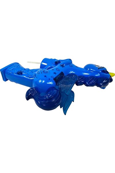 Toys Pistol de bule pentru fete Unicorn + 2x Lichid de bule de săpun PEGAZ