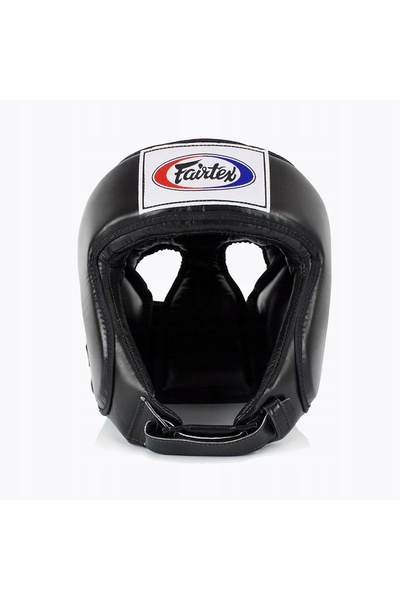 NO BRAND Casca de protecție Fairtex Muay Thai & Kickboxing Competition negru L