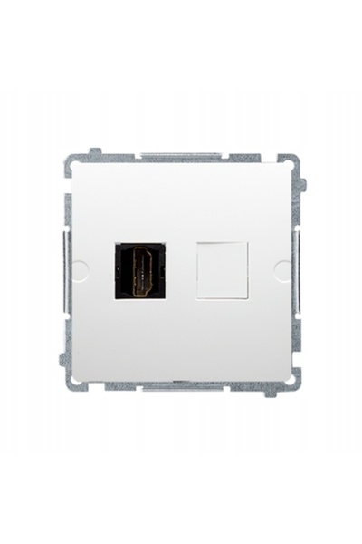 NO BRAND Priză HDMI simplă Simon BASIC BMGHDMI.01/11
