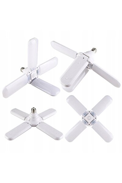 NO BRAND Sursă LED bec E27 LAMPĂ 45W 6500K FANBLADE