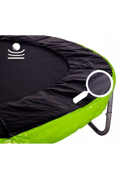NO BRAND Husă de protecție pentru trambulină 366 - 374cm, saltea de 12FT