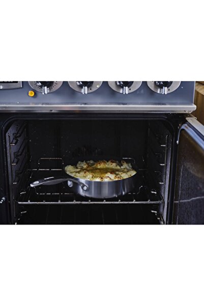 Greenpan Tigaie antiaderentă Geneva cu capac 24cm din oțel inoxidabil