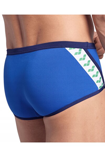 ARENA Slip de baie bărbați Icons Swim Talie joasă Uni albastru regal/marin 80