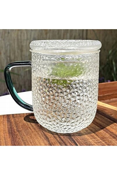 NO BRAND Cana mare de 390 ml cu infuzor pentru ceai, pentru ceai de plante, c...