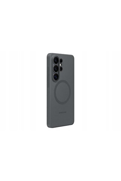 Samsung Husă Originală Pentru Galaxy S26 Ultra din Silicon cu Magnet - Negru