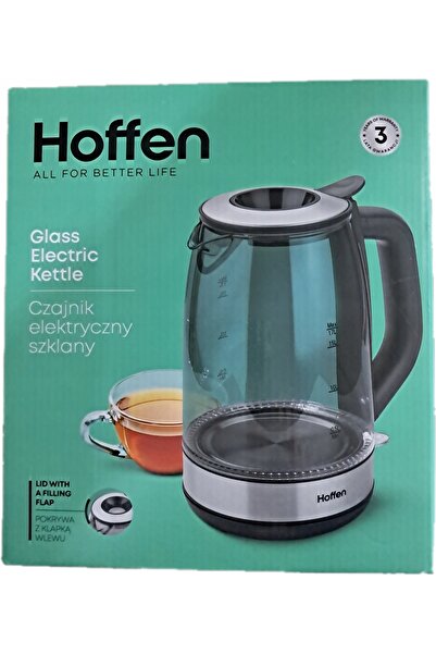 NO BRAND Ceainic electric Smukee GK-5166, 1850 W, 1,7 l, negru