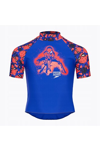SPEEDO Tricou de înot pentru copii Spider-Man Sun Top albastru/roșu 110 cm