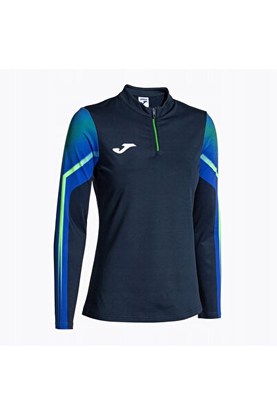 Joma Hanorac de alergare pentru femei Elite XI bleumarin/verde fluorescent S