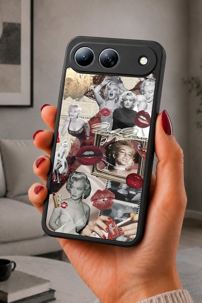 TECNO Spark 40 5G Uyumlu Marilyn Desenli Kamera Korumalı Darbelere Dayanıklı ...