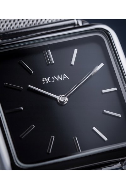 NO BRAND Ceas de damă BOWA Vienna Black Silver Mesh 29 Bowa-VI295-15-165M