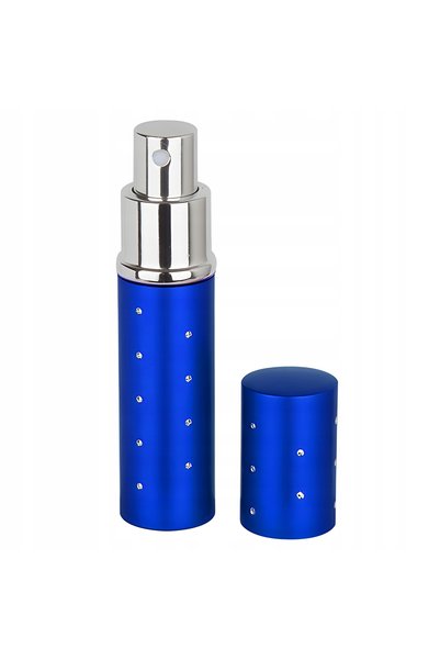 NO BRAND 5X ATOMIZOR PENTRU FLACĂRĂ DE PARFUM 10ml CRISTALE ALBASTRE FLACĂRĂ ...