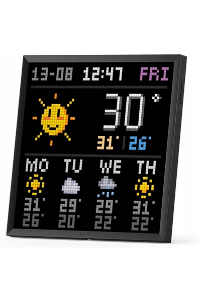 NO BRAND Lampă LED Ecran cu pixeli Pixel Art Bluetooth 32 x 32 Inteligentă