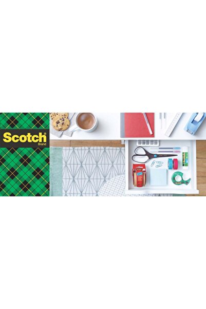 NO BRAND Dispenser de bandă Scotch C60-ST + bandă adezivă 19mmx33m
