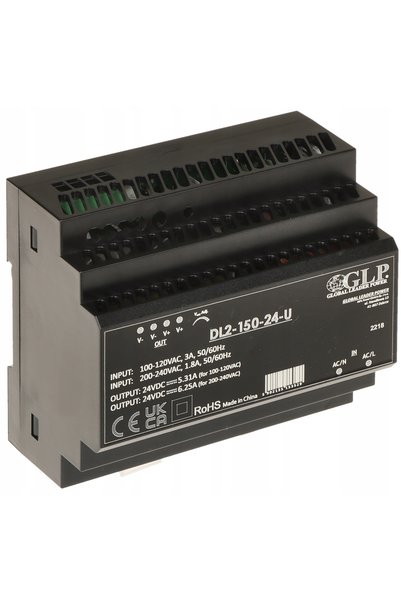 NO BRAND Sursă de alimentare pe șină DIN 150W 24V CC GLP DL2-150-24-U pentru ...