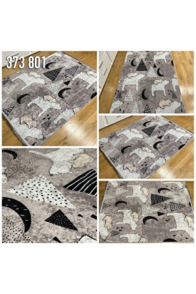 NO BRAND Covor delicat pentru copii 120x170, cu imprimeu modern și culori int...