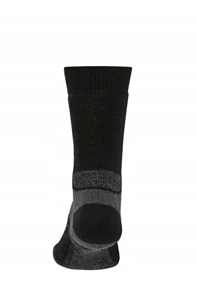 NO BRAND Șosete de trekking Bridgedale Hike Mid Merino P Boot - negre 40-43