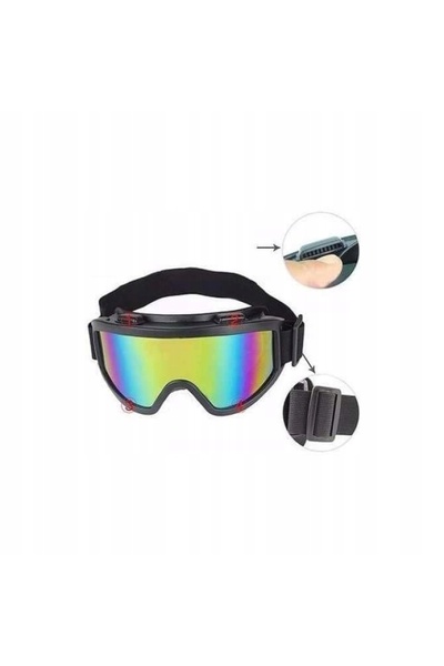 NO BRAND 2x OCHELARI DE SCHI pentru SCHI și SNOWBOARD, multicolori, de iarnă