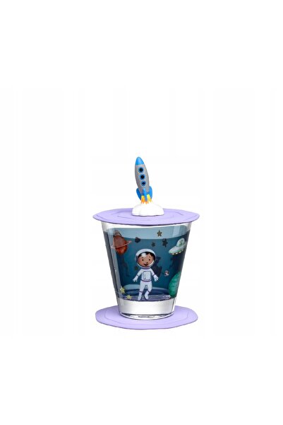 LEONARDO Pahar cu capac 215ml cosmos BAMBINI AVVENTURA