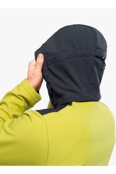 CMP Jachetă softshell Vivo cu glugă și fermoar - verde auriu/antracit 52 (XL)