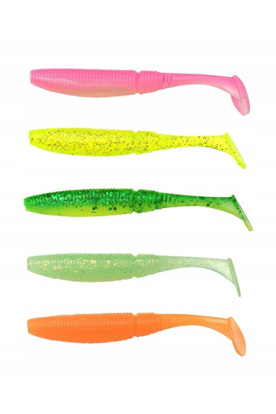 NO BRAND SET DE NALUCI RUBBER SPRO POWERCATCHER MICRO SHAD 8,7cm
