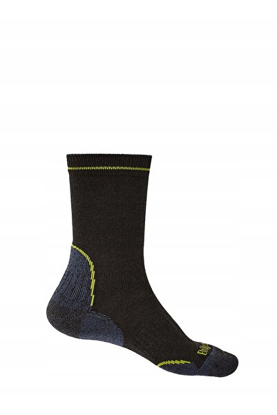 NO BRAND Șosete de trekking Bridgedale Hike Lt T2 Coolmax P Boot negru/lime 4...