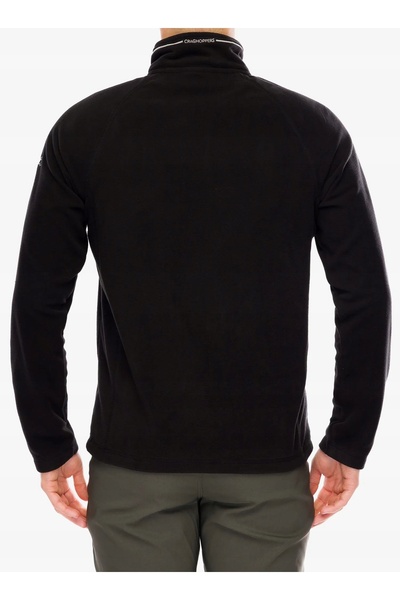 NO BRAND Bluză polară Craghoppers Corey VI Half Zip - negru XXL