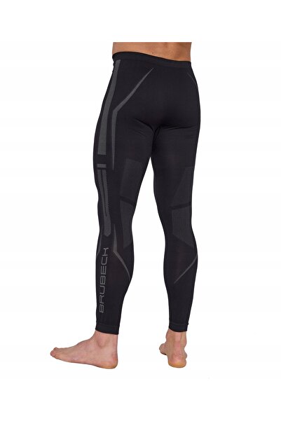 Brubeck Colanți termoactivi Dry - grafit/negru L