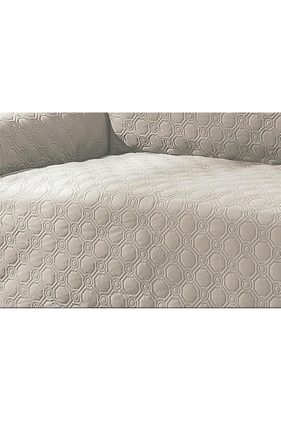 NO BRAND Husă canapea în formă de L 205 cm 100% impermeabilă BellaHills bej