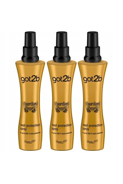 NO BRAND 3X SPRAY PROTECȚIE TERMICĂ PĂR 200ML GOT2B GUARDIAN ANGEL PROTECTION...