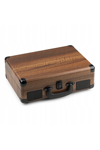 NO BRAND Gramofon Bluetooth IN/OUT vinil USB MP3 stereo retro cu difuzoare