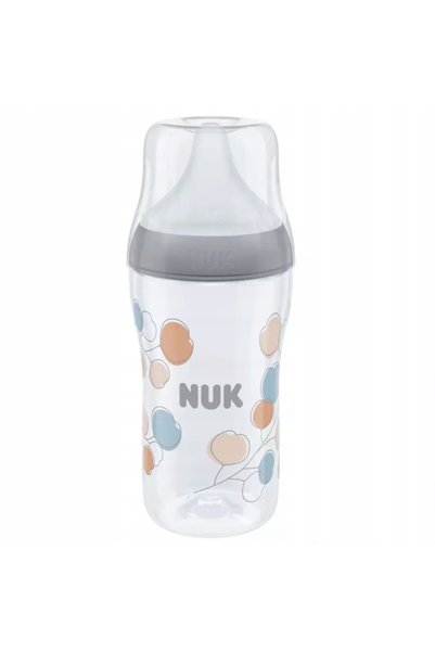 NO BRAND NUK BUTELKA PERFECT MATCH 260ML. Tetina de silicon M 3M+