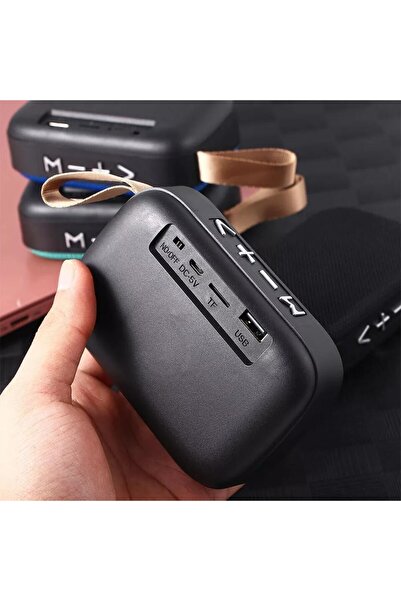 NO BRAND MINI DIFUZOR BLUETOOTH PORTABIL CU RADIO, USB ȘI CARDURI