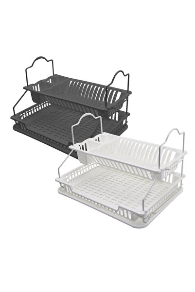 Eco Lounge Plastik Tabaklık 2 Katlı Bx40