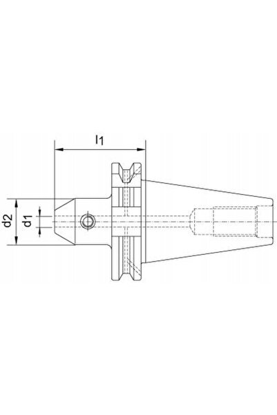 NO BRAND Pornitor cu prindere prin strângere Weldon DIN69871ADB SK40 18 mm A10