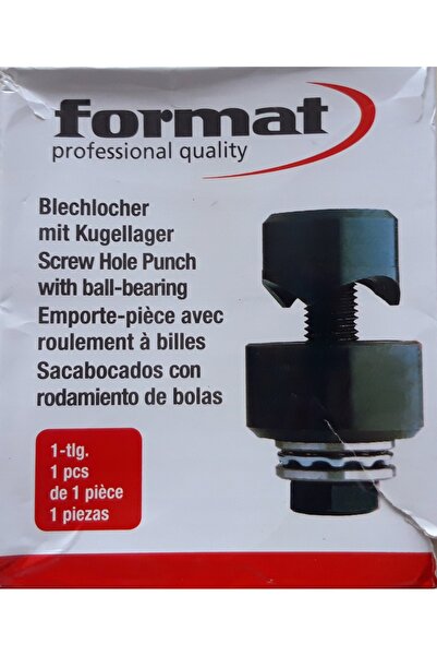 Format Poanson de tăiere pentru tablă cu rulment de 51mm
