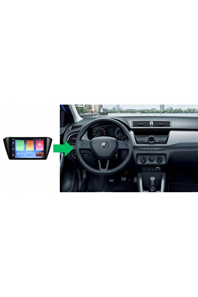 NO BRAND Radio Navigație GPS Skoda Fabia 2014+ Android