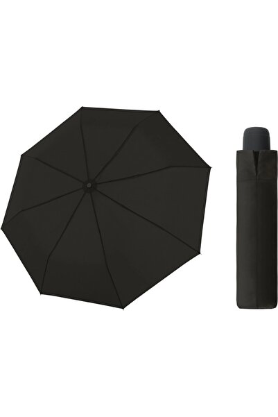 NO BRAND Umbrelă manuală Doppler Fiber hit mini Negru
