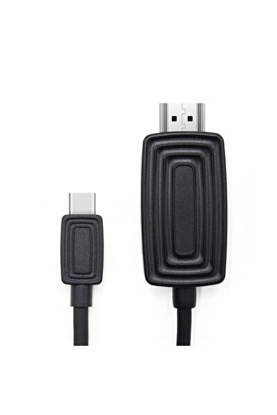 NO BRAND Cablu Alogy, adaptor HDMI 2.1 la USB-C Type-C pentru HDTV 2K, 2 m, n...
