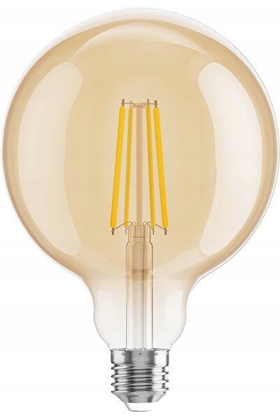 Mexen VINTIS 10X BULB LED CU FILAMENT E27 G125 8W 2200K 750 LM AMBER