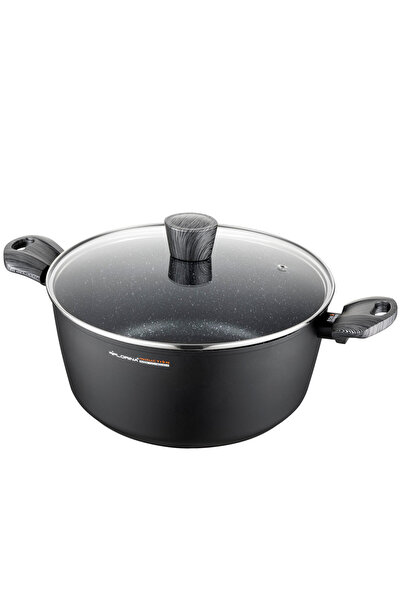 FLORINA Oală Bono de Mateusz Gessler 28 cm 6,1L cu înveliș de marmură